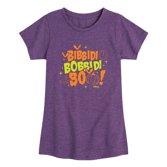 Disney Princess - Bibbidi Bobbidi Boo - Toddler Girls Fitted Short Sleeve T-Shirt