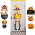 thumbnail image 4 of Halloween Party Decoration P Umpkin B At Door Hanging Atmosphere Decoration Pendant Pendant, 4 of 4