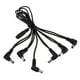 thumbnail image 2 of Cable de guitarra eléctrica con función de ramificación, cable de alimentación, pedal de efectos 6 maneras, 2 of 8