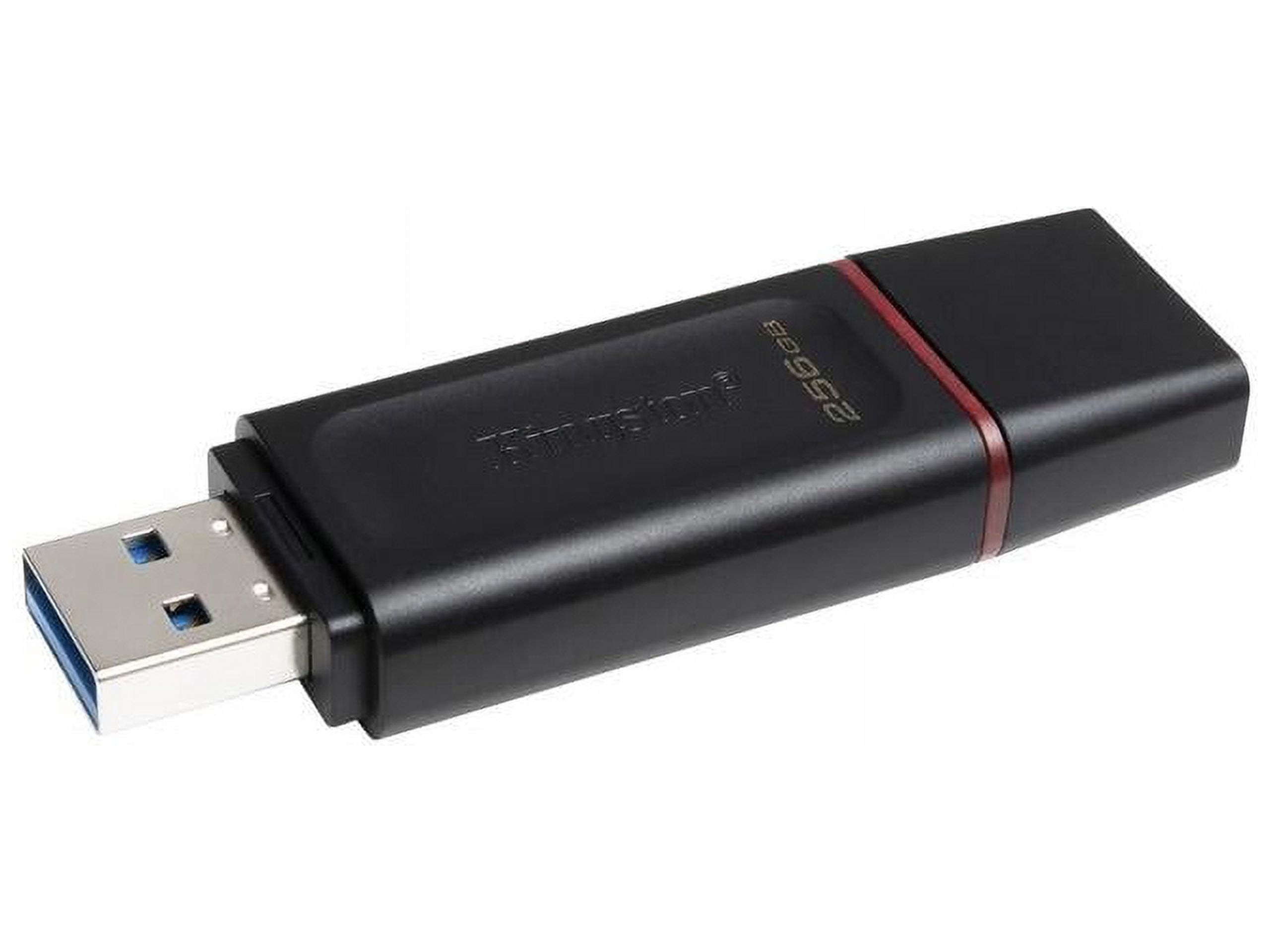 Kingston DataTraveler Exodia 256GB USB 3.2 (Gen 1) Flash Drive - 256 GB - USB 3.2 (Gen 1) - Black, Pink - 5 Year Warranty