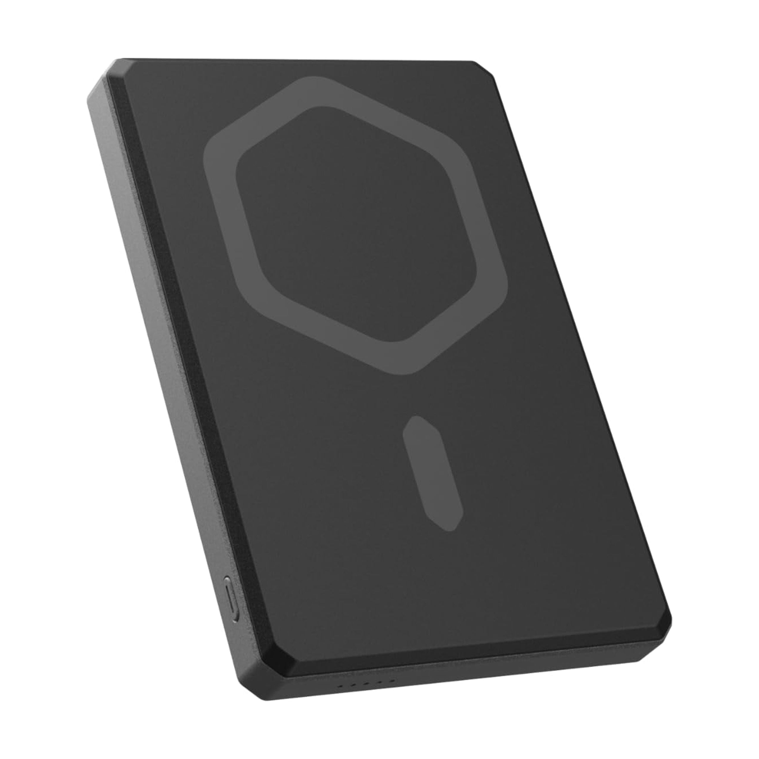 UAG 5000mAh Power Bank SRGE 20W USB-C Slim Magnetic Wireless Portable Charger Fast Charging Battery Pack w/Kickstand Compatible with iPhone 17, Samsung Galaxy S25, Black/Grey