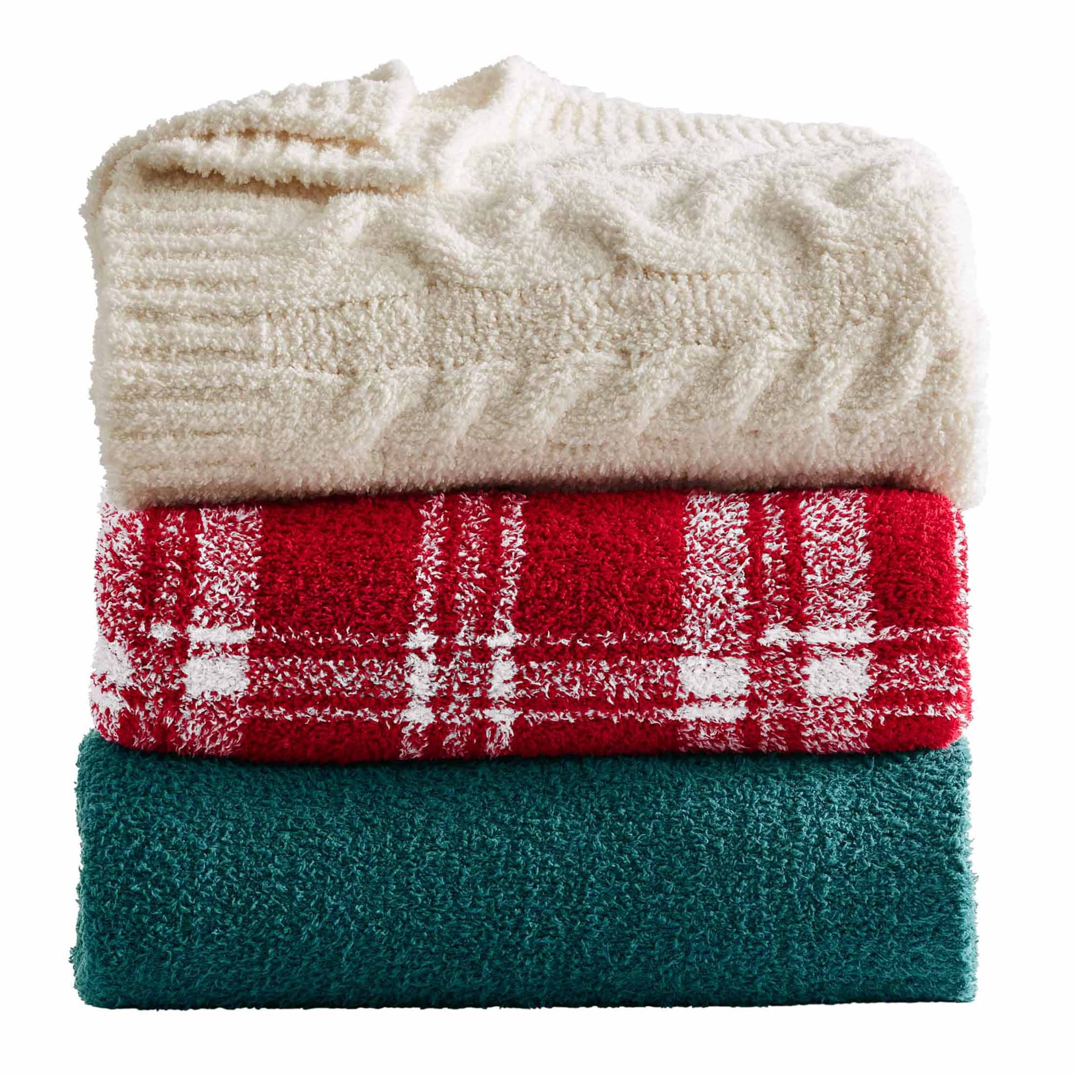 Better Homes & Gardens Soft Cozy Knit Oversize Couch Throw Blanket, Green