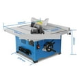 thumbnail image 5 of M1YD-Hk-210B 8 Inch Woodworking Table Saw Multi-function Wood Cutting Machine Household Dust-free Sliding Table Saw 1800W ,Easy to Use, 5 of 6