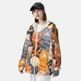 thumbnail image 3 of Vsdgher Mignon Empreinte de Patte de Chat Sweat à Capuche Adulte pour Hommes Femmes, Manches Longues Protection Solaire Chemises de Pêche pour Course Natation-TTG, 3 of 7