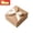 Brown, variant on STPToys Small Gift Boxes With Ribbon Bows Pink Treat Box For Holiday Party Supplies Small Present Wrapping Favor Decor