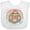 AA-White, variant on Inktastic Sloth Yoga Rainbow Girls Baby Bib
