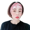thumbnail image 6 of Women Elastic Headband Turban Cross Knot Hair Band Wide Stretch for Sports Yoga,Type B, 6 of 7
