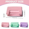 Office Lowprice! Hanzidakd Hole Punch Plastic Metal Double Hole