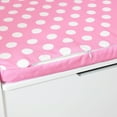 KidKraft Austin Toy Box Cushion Pink with White Polka Dots, Soft