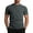 Dark Gray, variant on Men's Henley Shirt Basic T Shirt, Lightweight Breathable Button Down Short Sleeve Dark Gray