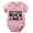 Pink, variant on Hey Mama Rock Me Baby Outfits Newborn Short Sleeve Take Home Outfit for Baby Girl White 0-3 Months Baby Boy Outfits