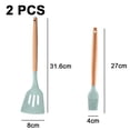 thumbnail image 2 of 2 uds utensilios de cocina de silicona antiadherentes utensilios de cocina herramientas para utensilios de cocina antiadherentes, 2 of 5