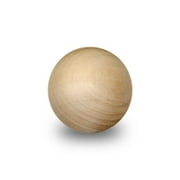 10 Pcs 1"" Round Wood Balls
