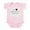 Petal Pink, variant on CafePress - Mommy Infant Bodysuit - Baby Light Bodysuit, Size Newborn - 24 Months