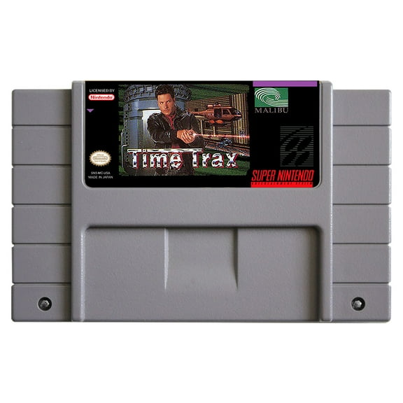 SNES Games Cartridge Time Trax