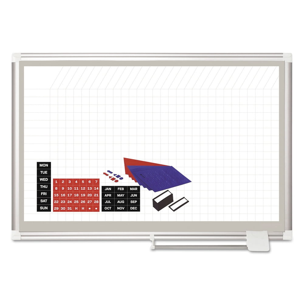 Mastervision Wall Mounted Whiteboard