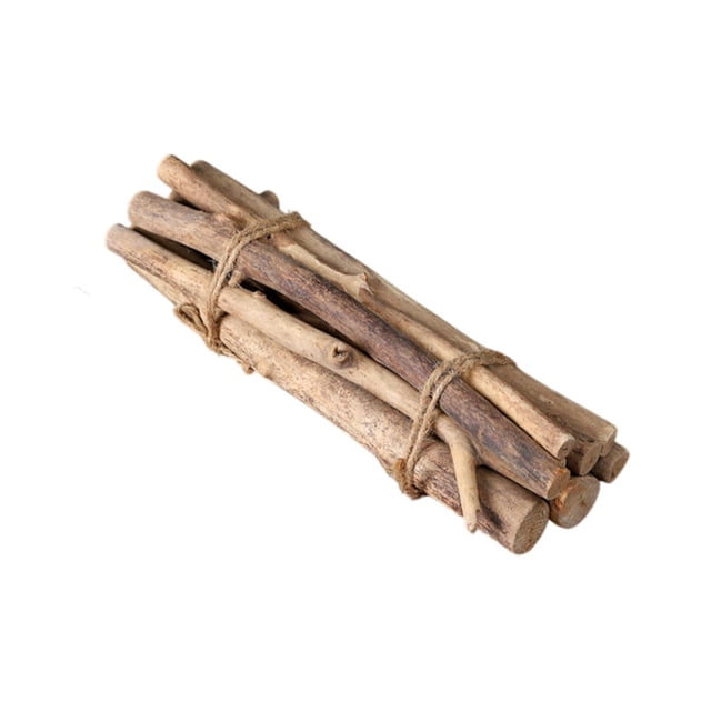 Elodie Wood Log Sticks Craft Stick for Fairy Gardens Wedding DIY Crafts/Photo Props Length 30cm