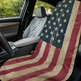 thumbnail image 4 of XYZCANDO American Flag Vintage Car Seat Protector, Non-Slip Seat Cover Keeps Car Seats Clean Soft for SUVs Cars Trucks, 4 of 11