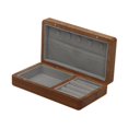 thumbnail image 2 of Joyero De Escritorio Estilo Vintage, Caja De Almacenamiento De Joyas Para Pendientes, Collares, Interior Gris, 2 of 8