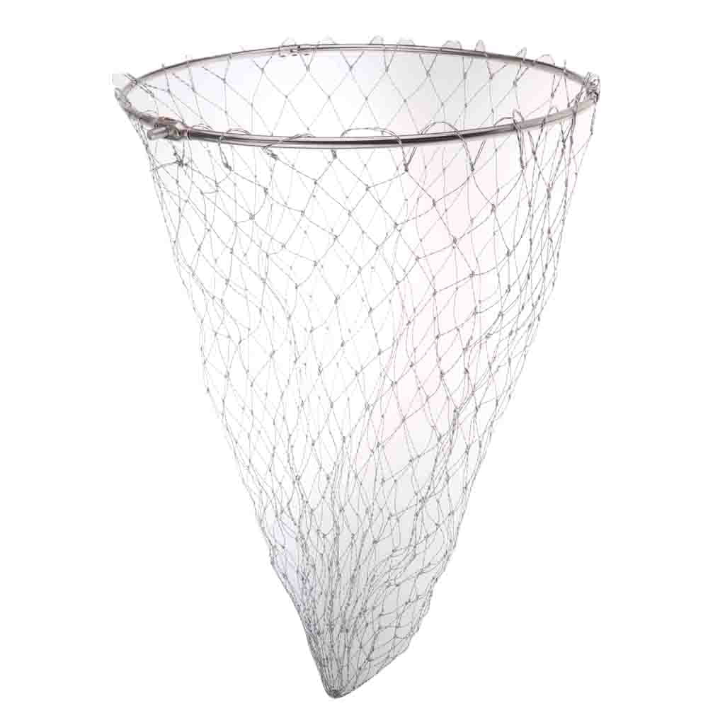 Durable Nylon Replacement Fishing Net Collapsible Rhombus Mesh Folding Dip  BWL~ 