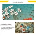 thumbnail image 2 of FREEAMG Colorful Flowers Butterfly Jigsaw Puzzles 500 Piece for Adults Large Puzzle Game Challenging Family Puzzle Game for Adults Teens 20.5" x 14.9", 2 of 7