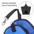thumbnail image 3 of Soidarity Bolsa de alimentación lenta para animales, tela Oxford, bolsa de gran capacidad para colgar, bolsa de almacenamiento de paja, bolso Cuidado ecuestre y deportes Negro Soidarity OD025172-01, 3 of 6