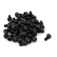 thumbnail image 1 of Tornillos de máquina de cabeza plana Phillips de nylon M3 x 5 mm en negro (paquete de 50), 1 of 2