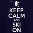 thumbnail image 3 of CafePress - Keep Calm And Ski On - Pullover Hoodie, Classic & Comfortable Hooded Sweatshirt, 3 of 4