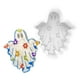 thumbnail image 1 of Molde de silicona para velas y jabones con aroma a flores para Halloween, resina epoxi, para hornear, perlas aromáticas, ambientador para el coche, 1 of 6