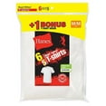thumbnail image 2 of Hanes Boys Undershirts, 5 + 1 Bonus Pack Tagless Crew Undershirts (Little Boys & Big Boys), 2 of 2
