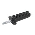 thumbnail image 1 of Tire Changer Foot Pedal Valve, 5 Way Aluminium Alloy Tire Changer Air Control Valve  For Repairing, 1 of 8