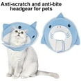 thumbnail image 4 of Cat Collars Soft Cute Cat Recovery Collar Adjustable To Stop Licking Comfortable Breathable Lightweight Neck For Cats And After, 4 of 9