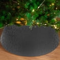 thumbnail image 2 of Maison Concepts Xmas Trees Metal Black Tree Collar Stripe - 24 L x 24 W x 10 H, 2 of 4