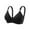 Black, variant on Hfnxid Women Bras Under $ 5.00,Women's Large Size Print Breathable Underwear Bras