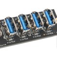 thumbnail image 4 of M.2 to PCIe 4 Port PCIE Expansion Card, Stable Transmission and Strong Anti-Interference, M.2 to PCIe 4 Port, 4 of 4
