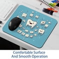 thumbnail image 6 of Tooth Printed Desk Mat Mousepad, Non-Slip Rubber Bottom, 8.3x9.8 Inch, Suitable for Office and Gaming, 6 of 6