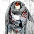thumbnail image 3 of Heliisoer Foulard Imprimée Multi-Usage Mode Animal pour Femmes, 3 of 6