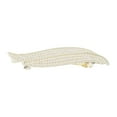 thumbnail image 5 of Unique Bargains 1 Pc Hair Clips Exquisite Pearl Leaf Hair Clip Hairdo Clip Gold Tone White, 5 of 5