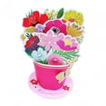 thumbnail image 2 of Tarjeta con ramo de flores, tarjeta de regalo para el día de la madre, decoración elegante, tarjeta de regalo, tarjeta de bendiciones para A, 2 of 9