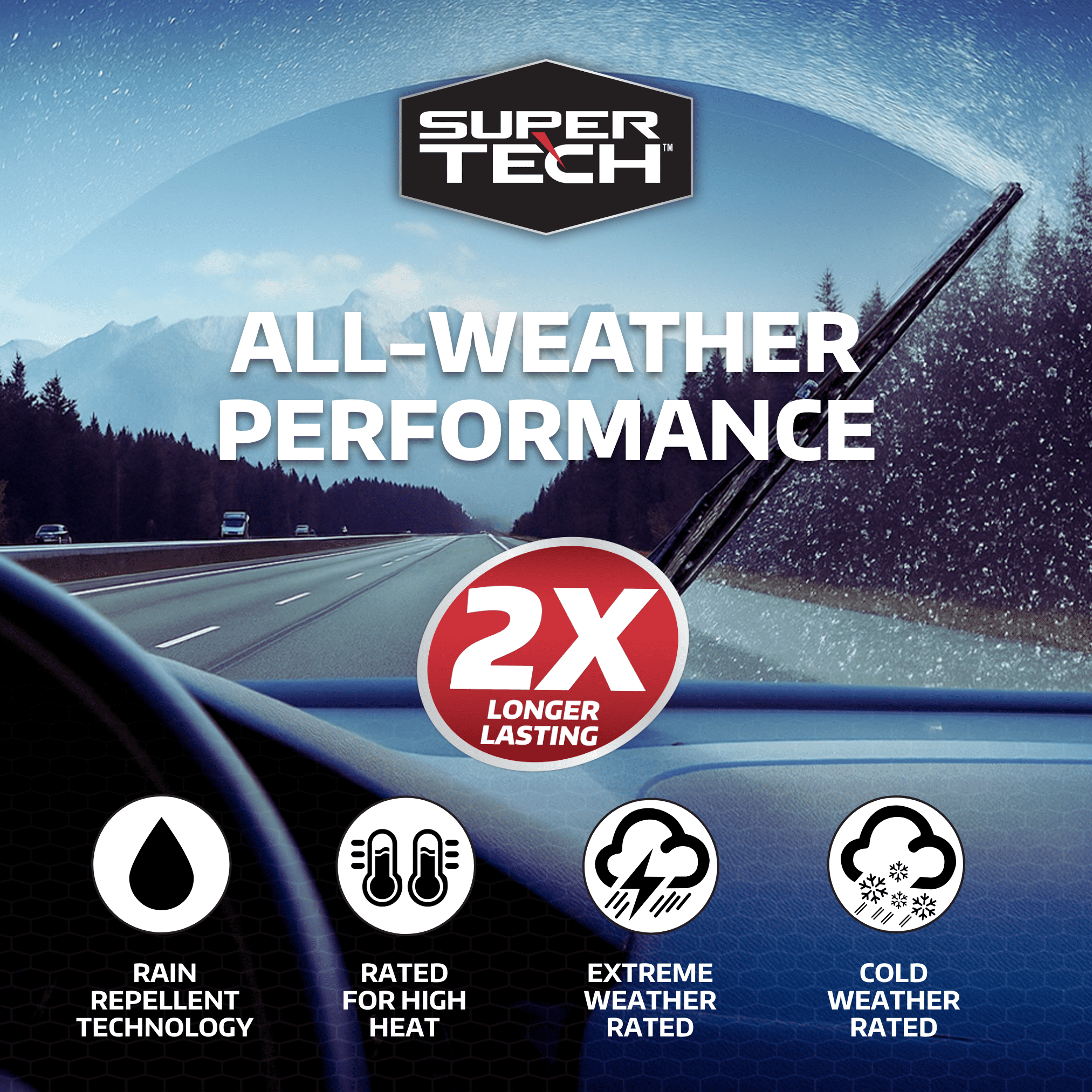 16" Super Tech Silicone Beam Blade