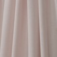 thumbnail image 4 of Nicole Miller Faux Linen Slub Textured Hidden Tab/Rod Pocket Top Light Filtering Curtain Panel Pair, 54"x96", Blush, 4 of 8
