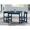 thumbnail image 2 of Delta Children MySize Wood Play Table and Chair Set (2 Chairs Included) - Greenguard Gold Certified, Deep Blue, 2 of 4
