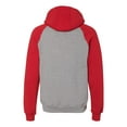 thumbnail image 3 of Russell Athletic Men's Dri Power Colorblock Raglan Hooded Pullover Sweatshirt, Style 693HBM, 3 of 3
