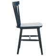 thumbnail image 4 of SAFAVIEH Winona Contemporary Spindle Back Dining Chair, Navy, Set of 2 (20.1 in. W x 20.3 in. D x 32.8 in. H), 4 of 14