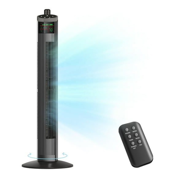 Ventilador de torre Simple Deluxe Oscilante 36 pulgadas para dormitorio