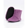 thumbnail image 3 of Woobling Unisex Warm Plush Slipper Boots Cozy Wool Indoor Outdoor Home Shoes, 3 of 6