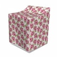 thumbnail image 1 of Almond Blossom Washer Cover, Cherry Blossom Pattern with Foliage Leaves Oriental Flowers, Suitable for Dryer and Washing Machine, 29" x 28" x 40", Pink Green and White, by Ambesonne, 1 of 3