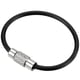 thumbnail image 1 of Cable de Llavero de Alambre de Acero Inoxidable de 3.5 Pulgadas, Negro, Paquete de 15, 1 of 6