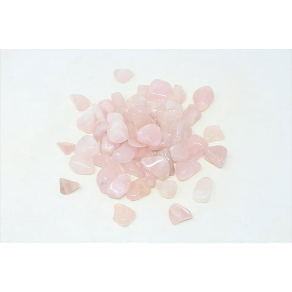 Tumbled Large Rose Quartz Stones - High Grade A Quality - Healing Crystals - 4 oz, 8 oz, 1 lb, 2 lb, Heart Chakra