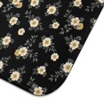 thumbnail image 5 of Pioneer Flower Floral Print Pattern Kitchen Dish Drying Mat 1 Pack, Ultra Absorbent Microfiber Drainer Mat, 16"x18", 5 of 6